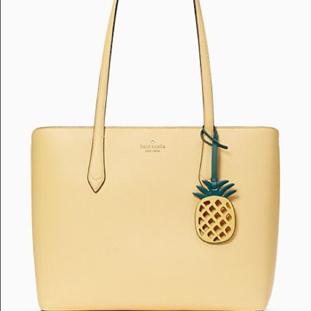 Kate Spade Marlee Tote & Continental Wallet Bundle in Daybreak Yellow - Picture 5 of 6